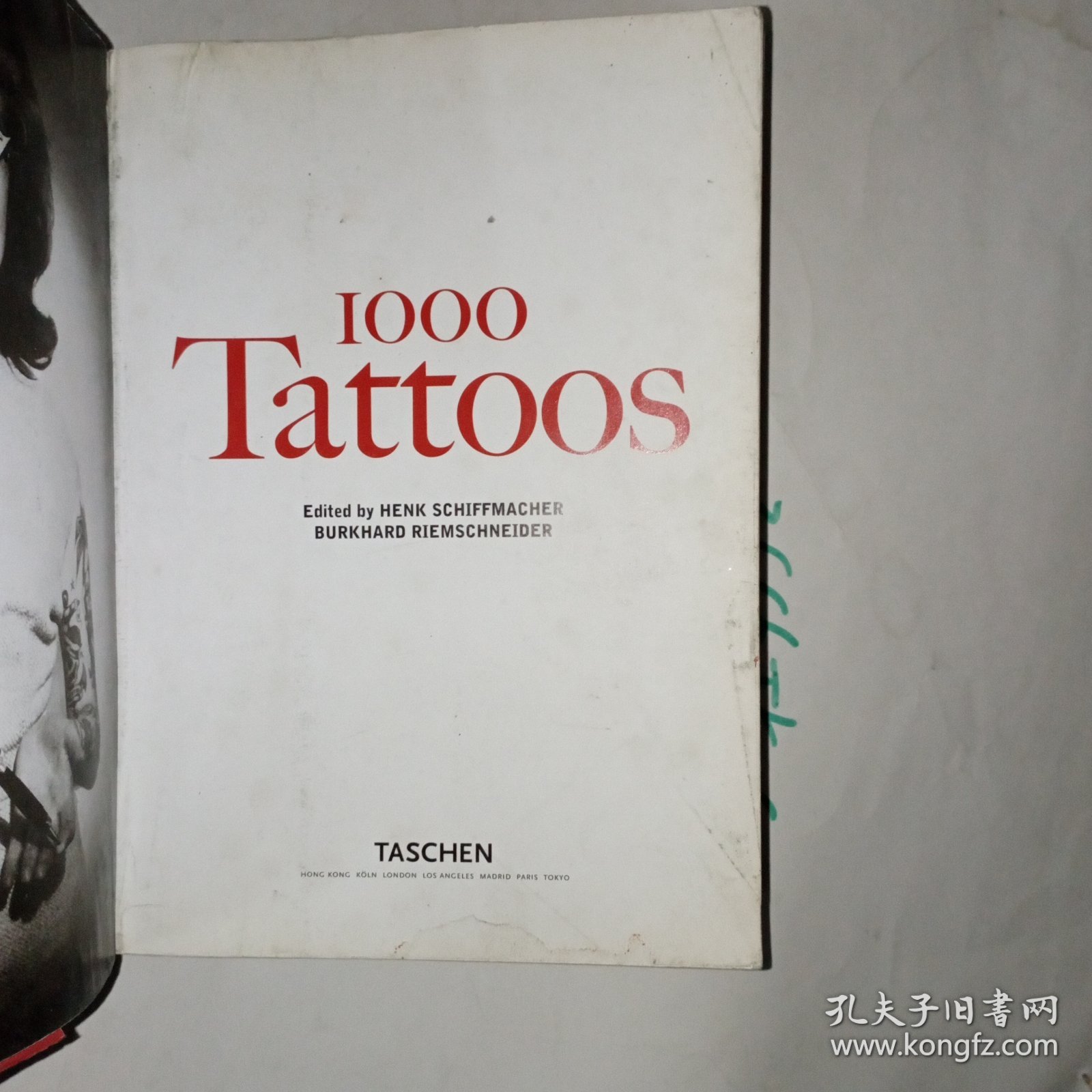 1000Tattoos、TASCHEN纹身(包邮)