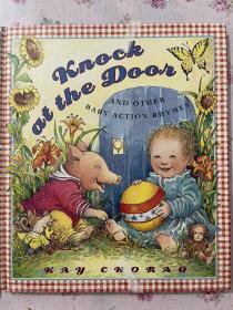 精装英文绘本Knock at the door and other baby action rhymes