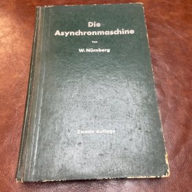 【德文版】Die Asynchronmaschine 异步机（异步电动机）品如图