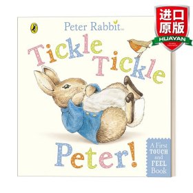 英文原版 Peter Rabbit: Tickle Tickle Peter! 摸摸彼得兔 儿童触摸纸板书 英文版 进口英语原版书籍