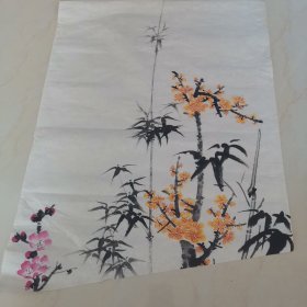 国画：梅兰竹菊