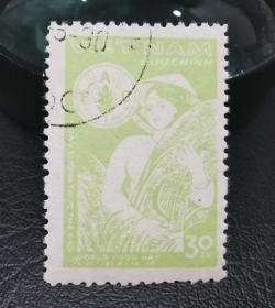 1982年越南邮票。世界粮食日。1枚。盖销信销