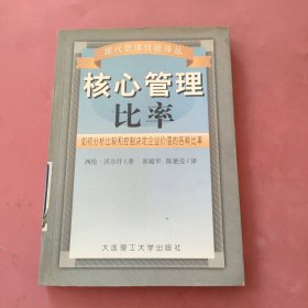 核心管理比率:如何分析、比较和控制决定企业价值的各种比率