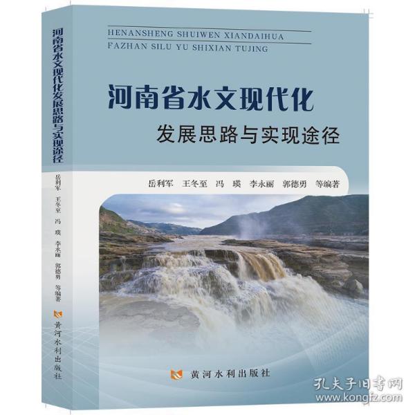 河南省水文现代化发展思路与实现途径 水利电力 岳利军 新华正版