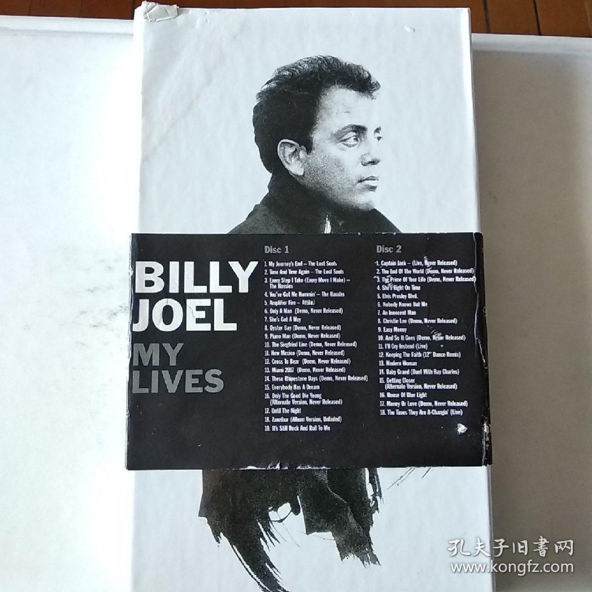BILLY JOEL MY LIVES 原版4CD+DVD套盒