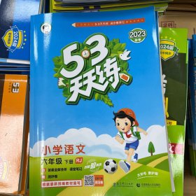 53天天练 小学语文 六年级下 RJ（人教版）2017年春