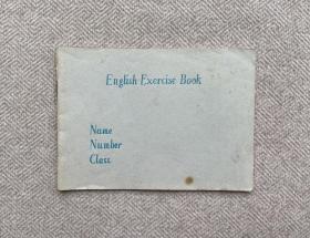 1982年 英语练习本 64开