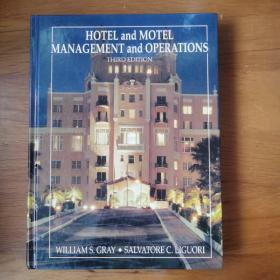 hotel and motel management and operationgs酒店和汽车旅馆的管理和运营WILLIAMS GRAY