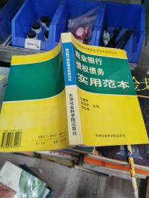 商业银行债权债务实用范本  大32开