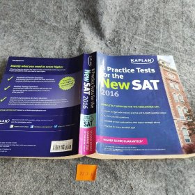 【正版二手】Kaplan 8 Practice Tests for the New SAT 2016  SAT 2016的实践测试