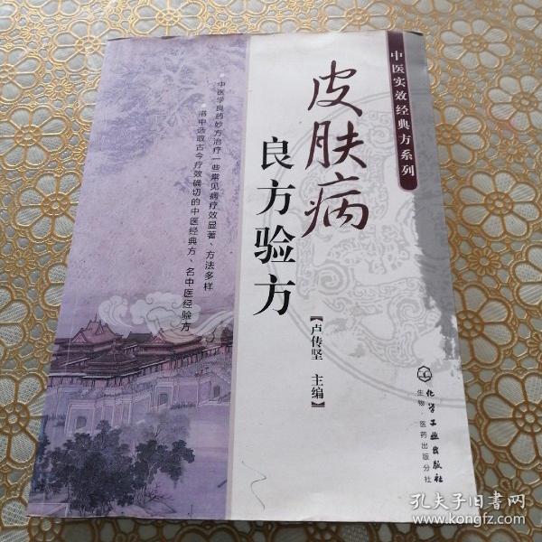 中医时效经典方系列：皮肤病良方验方