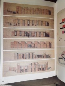 路易斯康 建筑作品全集 8开 收录56个大师建筑作品手绘图片模型