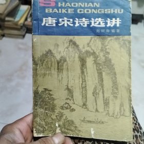唐宋诗选讲