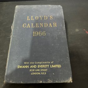 LLOYD’S CALENDAR（1966）