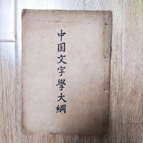 中国文学学大纲