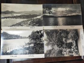 杭州西湖照片明信片