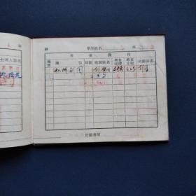 长春汽车拖拉机学院 记分册