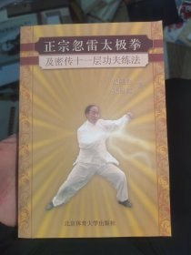 正宗忽雷太极拳：及密传十一层功夫练法