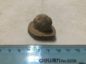 包邮！天然形成的石印章（石头整体断裂后，部分石表脱落，内部石核留存，从而形成）