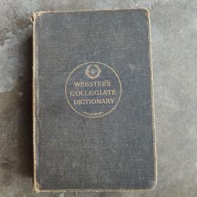 WEBSTER'S COLLEGIATE DICTIONARY （1910年版 孔网孤本 详见描述）