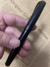 民国时期博士14K老钢笔 金笔 英文出口版 有使用痕迹