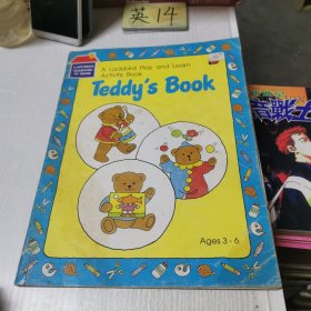 英文原版Teddy's BOOK泰迪的書