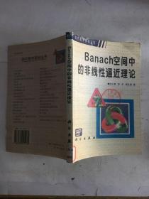 Banach空间中的非线性逼近理论