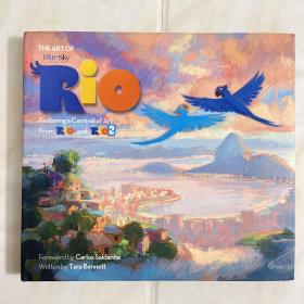 The Art of Rio: Featuring a Carnival of Art From Rio and Rio 2 里约大冒险 设定集 画册【英文版，精装超大开本，加厚铜版纸印