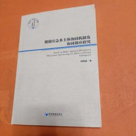 能源应急多主体协同机制及协同效应研究