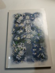 唐宋词体通论