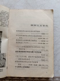 陕西文史资料第十五辑