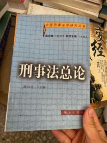 刑事法总论——中国刑事法学研究丛书