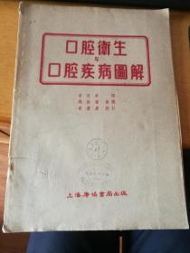 淮阴五十年代著名牙医沈镜明藏书，口腔卫生与口腔疾病图解