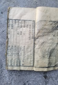 嘉庆木刻科举考试文献，巜新科直省考卷脱颖》一本一套内容齐，23x12.5x1.5cm