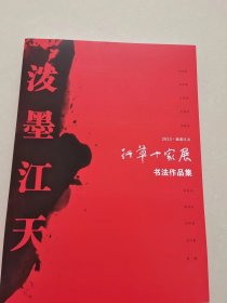 2023泼墨江天行草十家展书法作品集