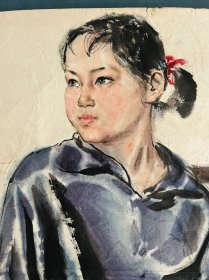 1970年代佚名人物写生之二