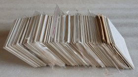 同一来源三组其二~少见早期-北京广安门中医院名医专家、导师-张云如-各种医学研究笔记手稿资料一批，卡片式一堆