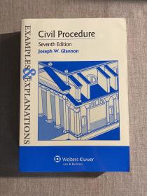 Civil Procedure, 7th Edition (Examples & Explanations) 民事诉讼法 第七版【英文版，16开】裸书1.3公斤重