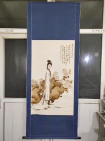 闫贵海，浙江省工艺美术大师作品，画芯尺寸112X65㎝厘米，保老保真