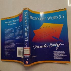 MICROSOFT WORD5.5