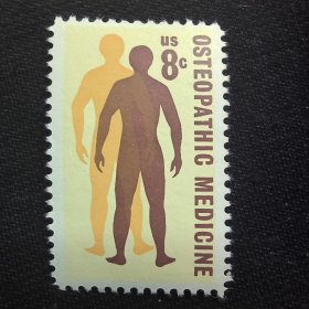 USAn美国邮票 1972年医疗.医学.骨科 1全 新