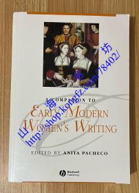 A Companion to Early Modern Women's Writing