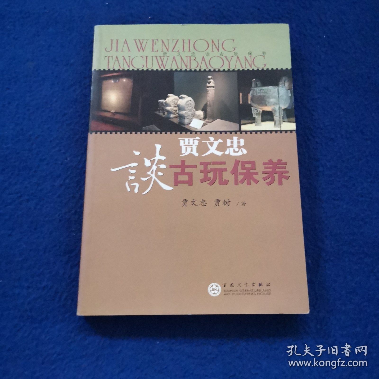 贾文忠谈古玩保养