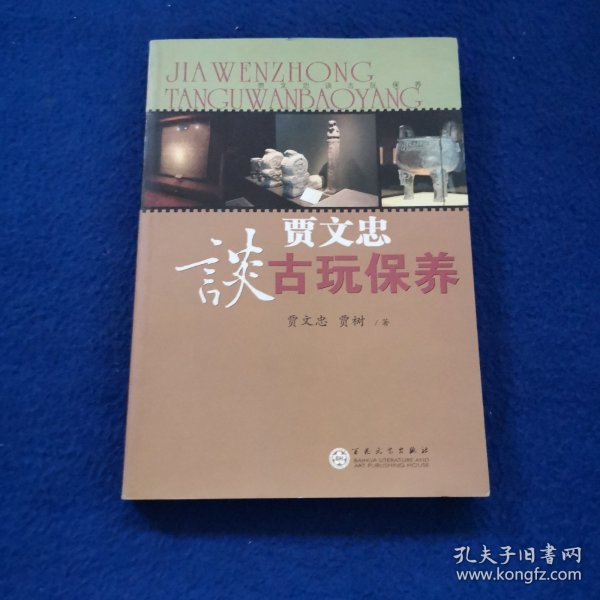 贾文忠谈古玩保养