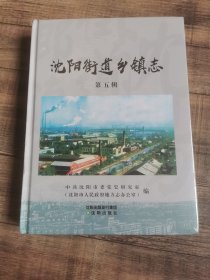 沈阳街道乡镇志  第五辑  原塑封，未拆封  大16开精装【上1外】