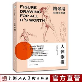 素描 人体素描 安德鲁路米斯经典美术课 西方经典美术技法译丛 伯里曼高徒人体结构绘画教学 正版人体静物写生速写临摹基础入门教程书籍