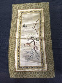 回流老绣品