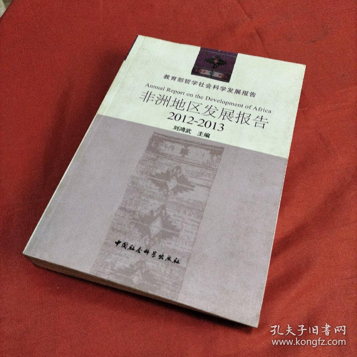 教育部哲学社会科学发展报告：非洲地区发展报告（2012-2013）