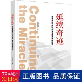 延续奇迹：他者视域下的中国未来改革战略研究