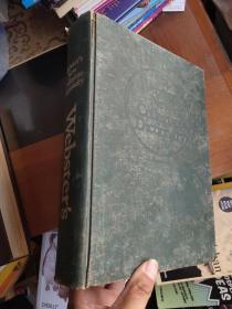 Webster's New Collegiate Dictionary  (1973年版布面大精装,有插图) 书重